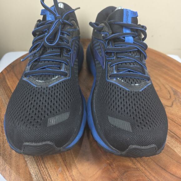Brooks Ghost 12 Mens Black And Blue Size 11 Athletic Running Shoes 1103161D024 - Picture 5 of 12